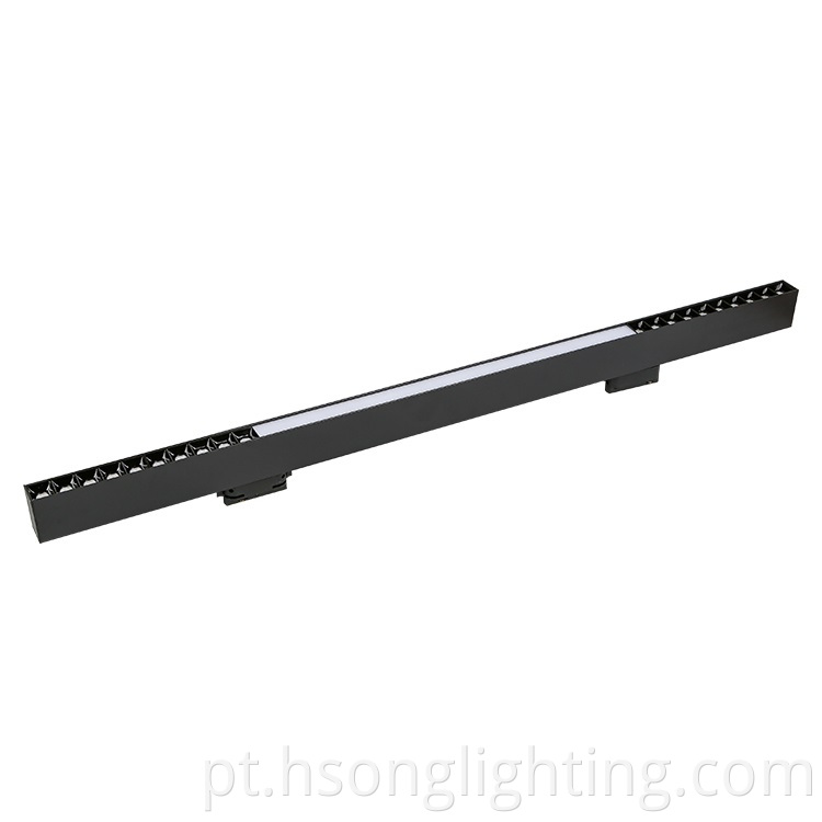 Luz linear sem ajuste suspensa 1200 mm 4ft moderno dersign LED LUZ LINHA LIMEL